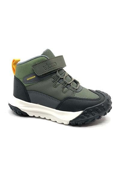 Vicco Annie Phylon Rubber Sole Ορθοπεδικές Παιδικές Μπότες Χακί