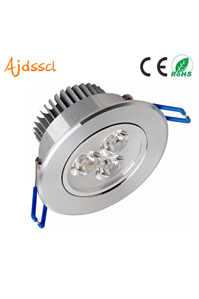 Choice33 12W No-Dimmable Sliver Warm White LED downlight spot LED Ceiling Rec...