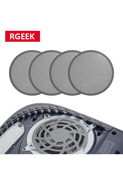 Choice 4Pcs For PS5 Console Dust Filter Dustproof Mesh Case Cover Easy Cleaning Faceplate Ventilator Gam...