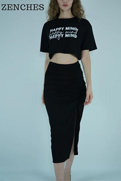 ZENCHES Crop T-Shirt