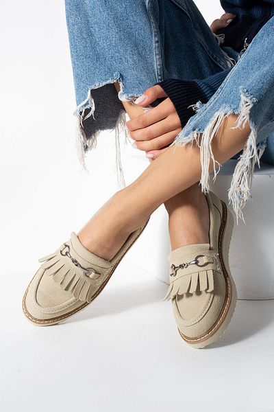 HVZ Exclusive Γυναικεία Loafer Tasseled Daily Άνετα Εργονομικά Παπούτσια
