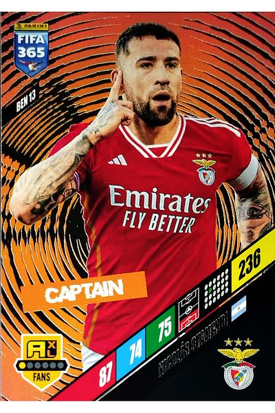 Panini Nicolaso Autamendi - Panini Captain Card