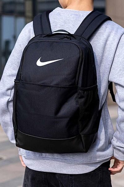 Nike Σακίδιο πλάτης Brasilia 9.5 Unisex - 24l, 46x30x18 cm, Μαύρο - Μοντέλο B-1