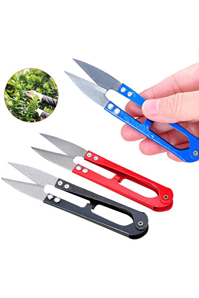 RDDSPON 3 قطع مقصات التقليم مقص حاد صغير للبستنة مقص نباتات فرع مقص تقليم أداة خياطة...