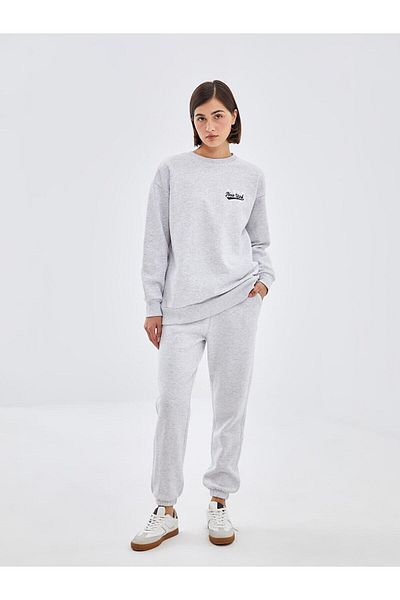 LC Waikiki Pantaloni de sport Jogger pentru femei LCW Vision cu talie elastică