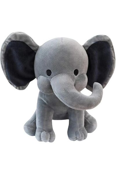 Choice 25cm Gray 25cm Gray Elephant Stuffed Plush Toys Kawaii Animals Soft Sleeping Stuffed Pillow Doll Plu