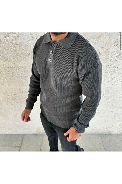 Milo Moda سترة رجالية من MİLO FASHION بنصف سحاب