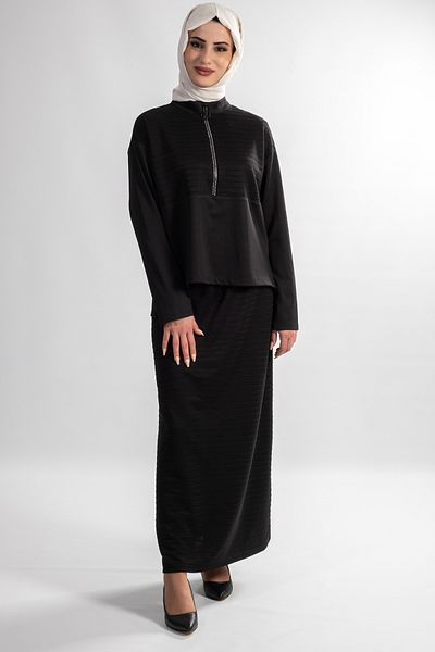 Armine 2024-2025 Autumn-Winter New Season Hijab Bottom-Top Set