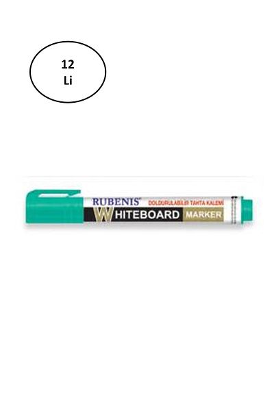 costurera Rbm-101Y 12 Pack Green Refillable Board Pen
