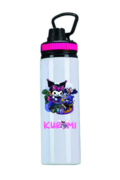 DKDZ SHOP زجاجة مياه مطبوعة من كورومي - 850 مل - 002
