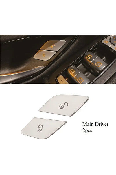 kaytaz MERCEDES KİLİT TUŞ KAPLAMA KROM W205 W212