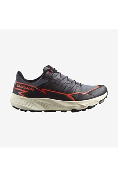 Salomon Thundercross Gore-Tex Erkek Gri Koşu Ayakkabısı