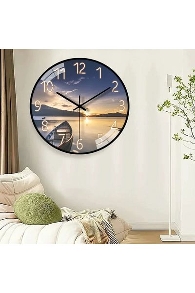 Choice Nordic living room wall clock home quiet fashion clock modern simple light luxury creative person...