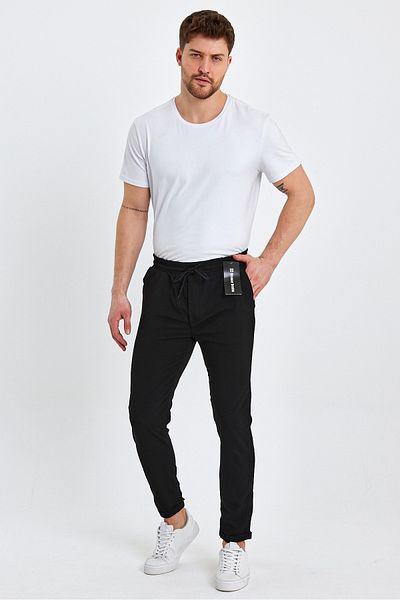 wamoss Ανδρικό παντελόνι Jogger - Νέα σεζόν, ελαστική μέση, Focus 2025 JL12
