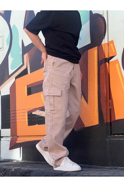 wamoss Summer Enkaz Baggy Cargo New Season Men's Trousers 2025 Kkb