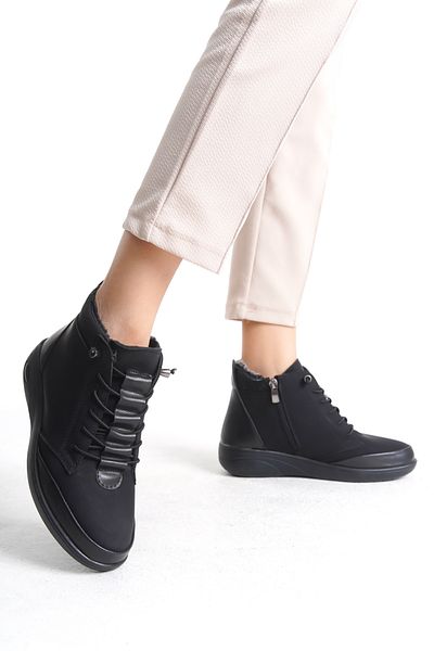 YADE MODA Full Orthopedic Special Sole Cold Weather Resistant Rubber Sole Mother Boots