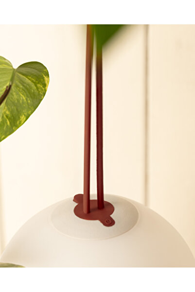 Madame Coco Karel Abajur - Beyaz - 20 cm