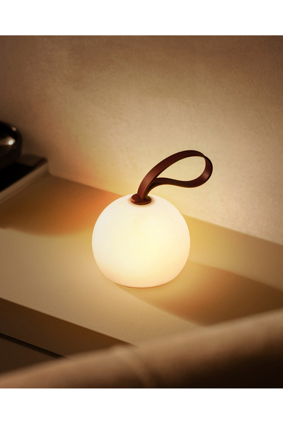 Madame Coco Kyara Abajur - Beyaz - 10 cm