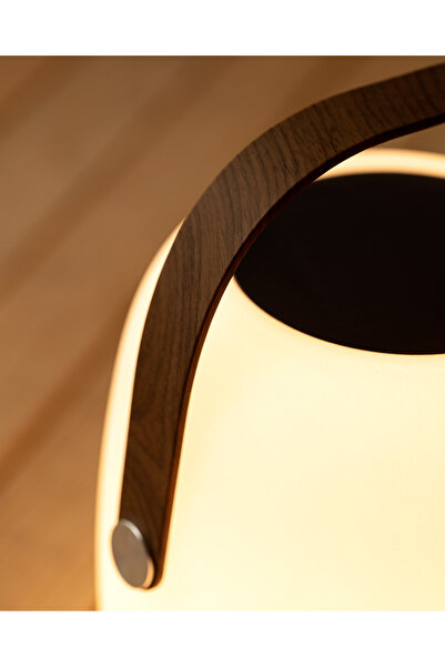 Madame Coco Vickie Abajur - Beyaz - 21 cm