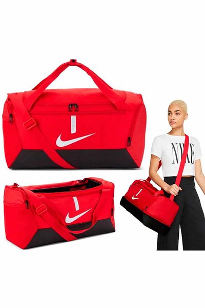 Nike B9 (S) 53.5cm X 28cm X 28cm Unisex Sports and Travel Bag Nk8097rs-red