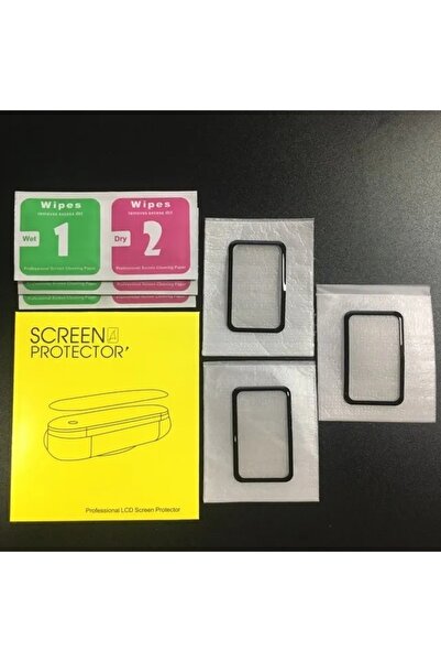 Choice8 واقي شاشة زجاجي ناعم ثلاثي القطع لساعة هواوي فيت 2 الذكية.