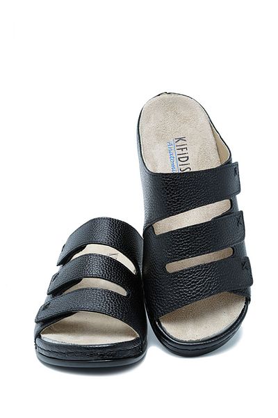 Kifidis Women's Removable Anatomical Leather Slippers 36-41