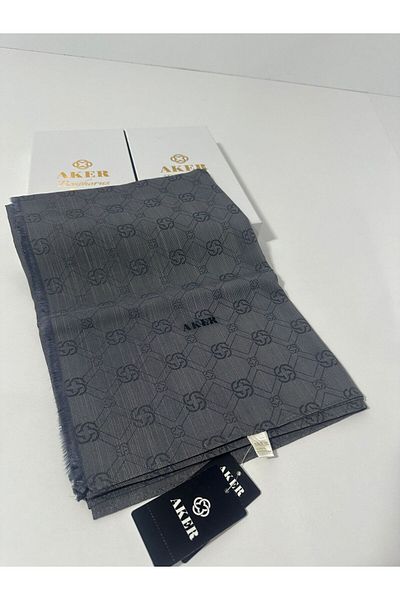 Aker 2024-2025 Χειμερινό μεταξωτό σάλι Kotlon Jacquard Etol - Με λογότυπο Aker - 8935977 -974