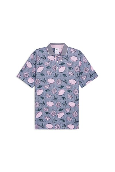 Puma Ap Pink Lemonade Golf Polo T-Shirt