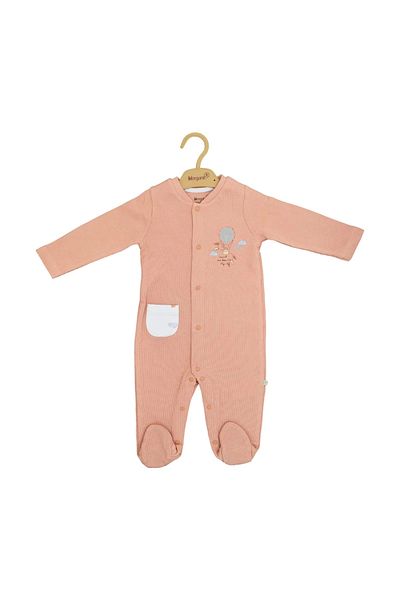 Biorganic Teach Me Baby Rompers Red