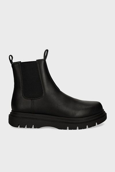 Armani Exchange Men's Leather Chelsea Boots - Xum019 Xv874 00002