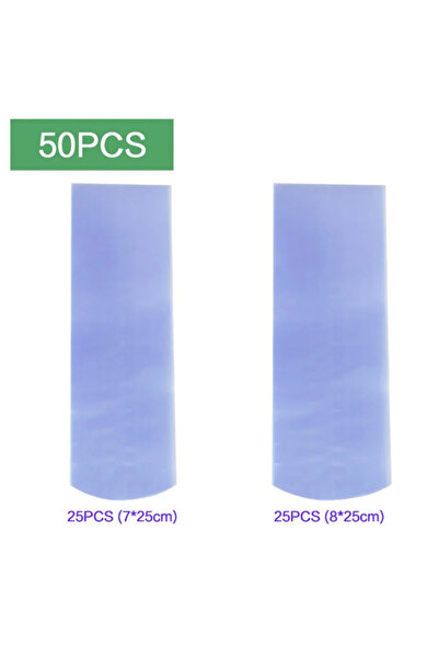 Choice 50 قطعة من غلاف بلاستيكي قابل للانكماش الحراري للتحكم عن بعد، غطاء واقٍ للوحة التحكم عن بعد، مصنوع من مادة PVC شفافة