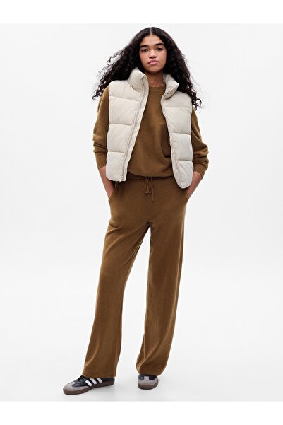 GAP Kadın Kahverengi CashSoft Örme Eşofman Altı