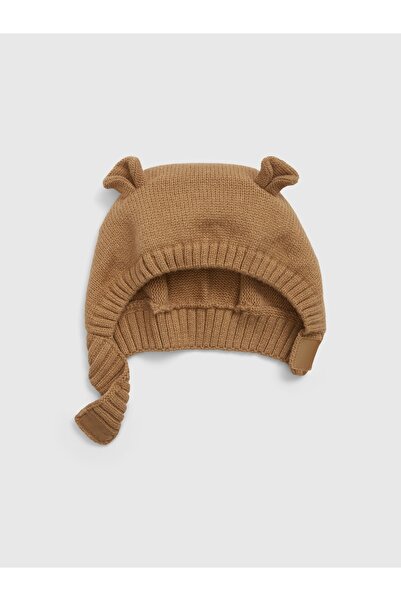 GAP Bebek Kahverengi CashSoft Bear Şapka