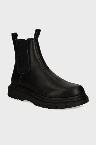 Armani Exchange Men's Leather Chelsea Boots - Xum019 Xv874 00002