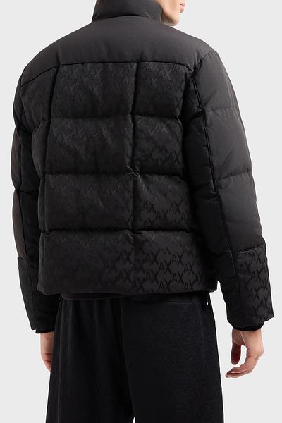 Armani Exchange Men's Coat - Logo, Regular Fit, Stand Collar, 6Dzbl2 Zn5Gz 1200