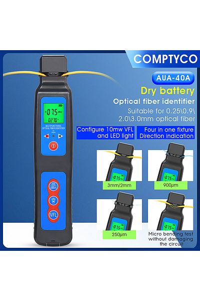 Choice 2020 new High quality Fiber Optic Identifier Live Fiber Optical Identifier AUA-40A with Built in ...