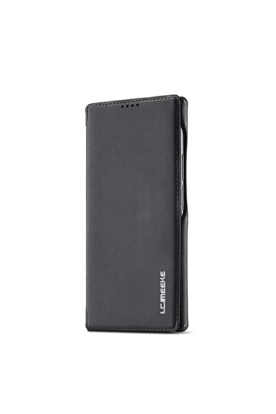 Choice جراب جلدي أسود قابل للطي لهاتف Galaxy S23 Ultra، متوافق مع S26، S25، S...