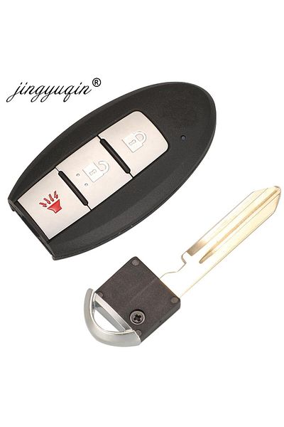 jingyuqin S180144502 Smart Car Key For Nissan Kicks S Rogue Sport 2018 2019+ Proximity Fob 433Mhz...