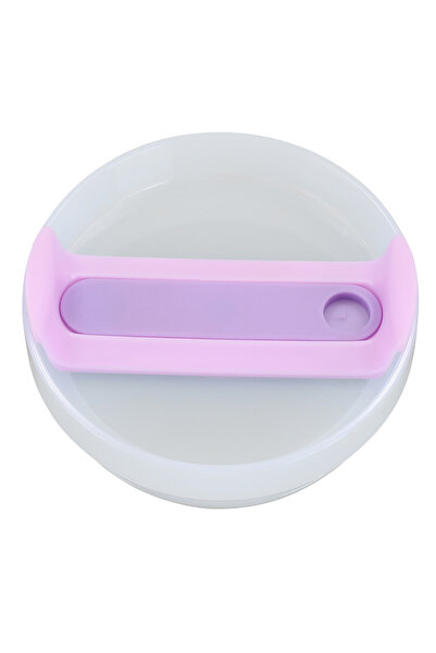 APWIKOGER غطاء زجاجة مياه حرارية أرجوانية سعة 40 أونصة من ستانلي، أكواب قهوة، غطاء قابل للقلب، غطاء بديل من القش من Spill Pro