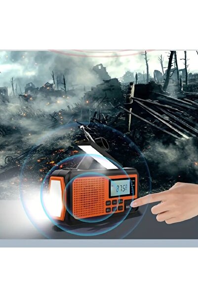 Choice green product For Spanish Christmas Gift Emergency Solar Power Radio Hand Crank Charging AM/FM SOS A