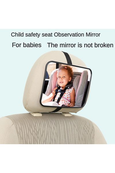 EAFC Car Safety Car Baby Mirror Safety Rearview Mirror Rear Seat Mirror Child Seat Headrest Mounting M...