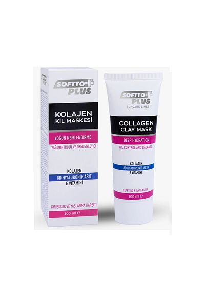 Softto Plus Collagen Clay Mask 100 ml