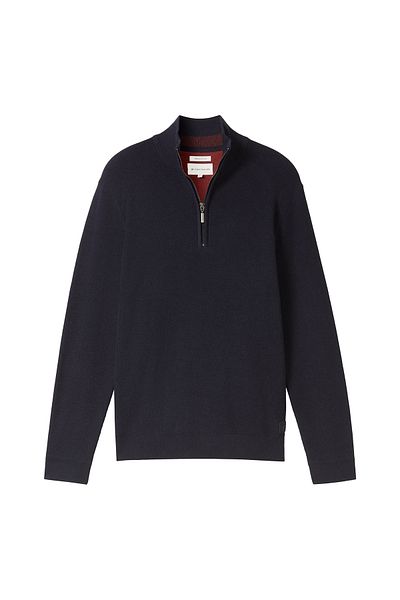 Tom Tailor Pullover Strickpullover Troyer