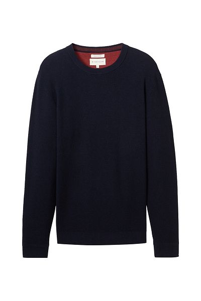 Tom Tailor Pullover Strickpullover R-Ausschnitt