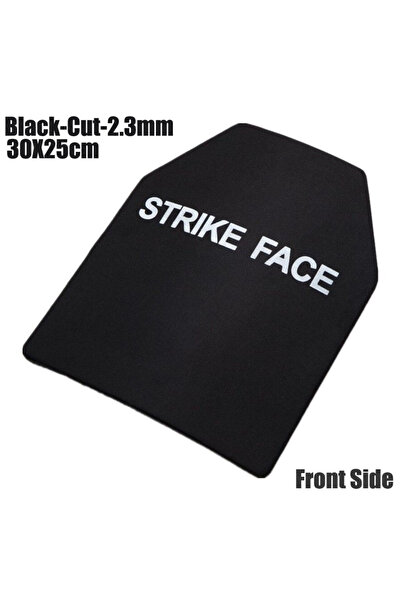 Choice 30 × 25 سم - صفيحة فولاذية تكتيكية مقاومة للرصاص مقطوعة للسترة الواقية...