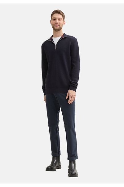 Tom Tailor Pullover Strickpullover Troyer