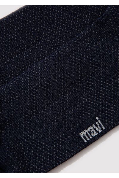 Mavi Marineblau gemusterte Socken - 0911581 -32184