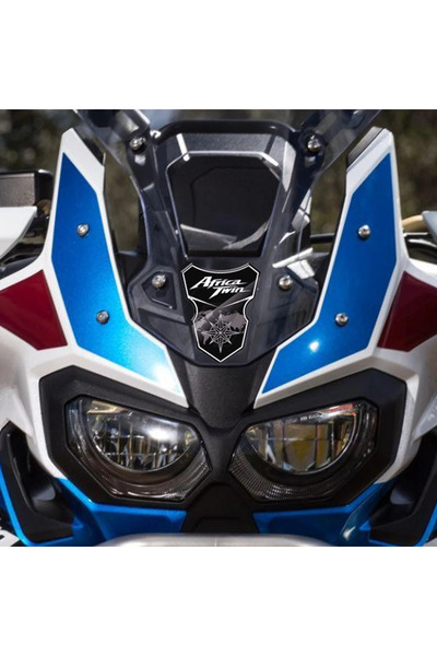 Choice 3D Resin Motorcycle Front Fender Fairing Stiicker for Honda CRF1000L Africa Twin 2016-2024