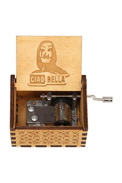 Choice 01 Retro Carved Wood Music Box Creative Chic Wooden Hand Cranked Music Box Home Decor Musical Box Ha