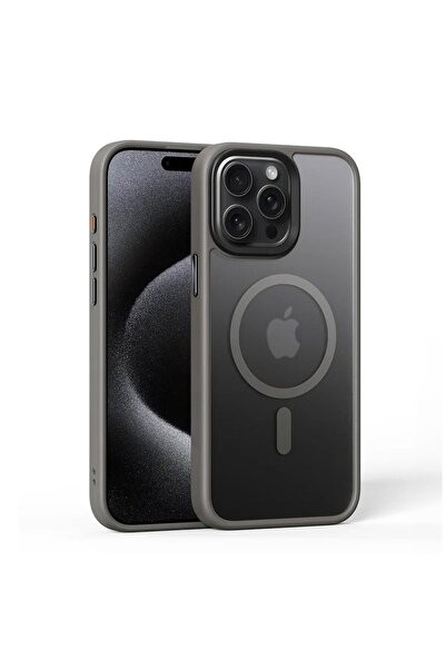 Zebana Apple iPhone 13 Pro Max Uyumlu Kılıf Zebana Fros Silikon Kılıf (Kablos...